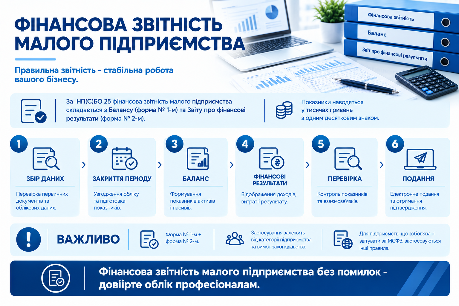 Фінансова звітність малого підприємства